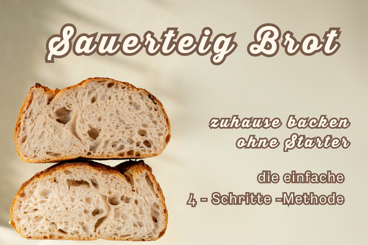 Sauerteigbrot zuhause backen – ohne Starter (die bequeme 4-Schritte-Methode)